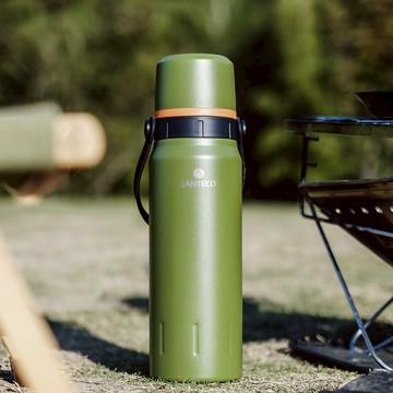 【單件8折】GEILO 保溫瓶 1200ml(兩色可選) 碳黑