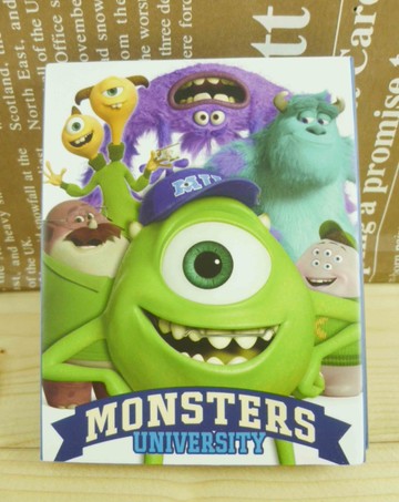 【震撼精品百貨】Monsters University_怪獸大學~便條貼+貼紙-白色