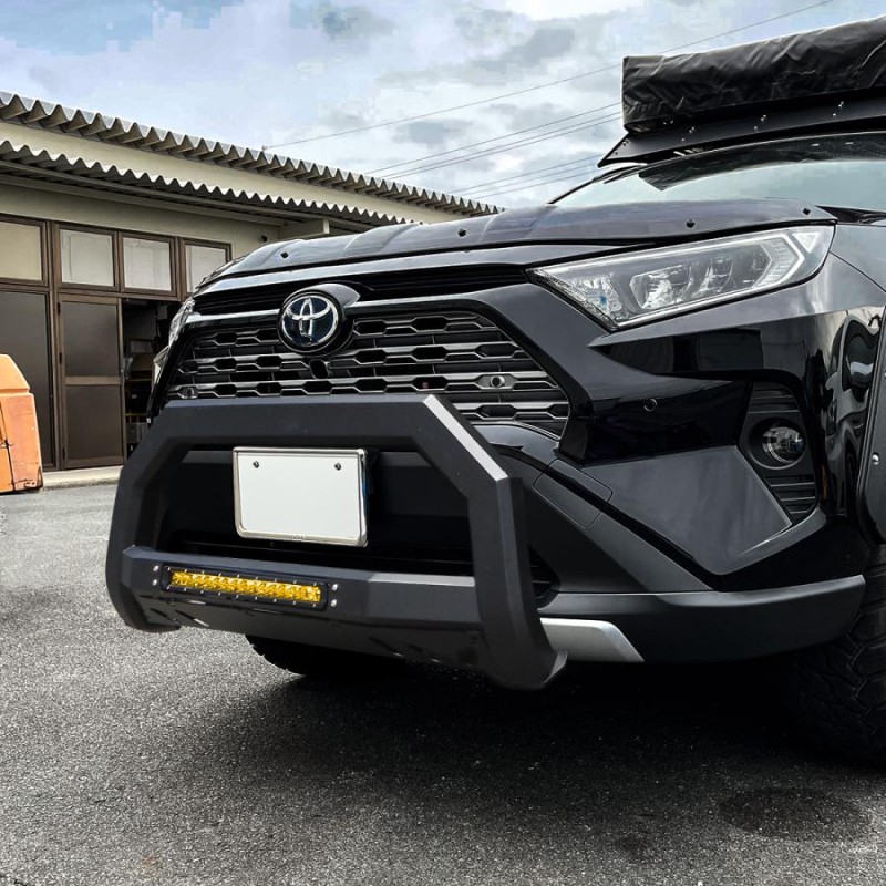 RAV4 50系 PHV ブルバー フロント バンパーガード プロテクター