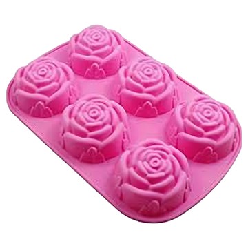 十五連玫瑰矽膠模 Set  FR055  1個