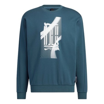 adidas WUJI Logo Pullover Jerseys Sportswear 'Teal'