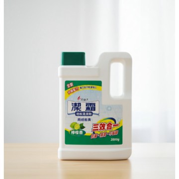 【出清品】20_潔霜地板清潔劑檸檬香2000g