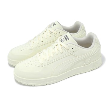 Puma 休閒鞋 RBD Game Low Pure Better 男鞋 米白 皮革 低筒 緩衝 板鞋 40040101