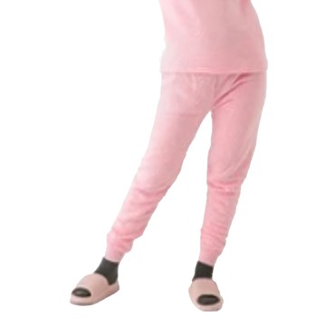 MI MI LEO 超舒適保暖刷毛居家保暖褲  XL  櫻花粉