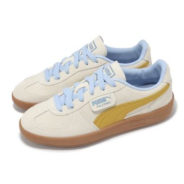 Puma 休閒鞋 Palermo 男鞋 女鞋 米 黃 復古 麂皮 膠底 德訓鞋 39646362