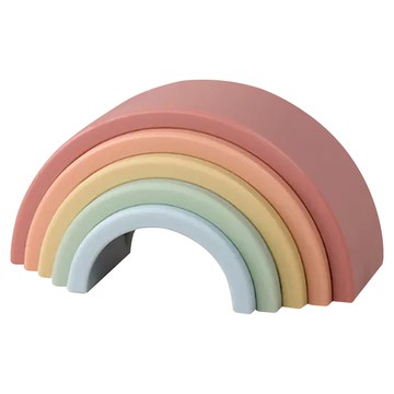 itzy ritzy 彎彎彩虹疊疊樂  焦糖天空  1個