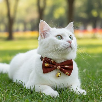復古玩具款 蝴蝶結寵物裝飾項圈 貓咪 小型犬 迷你犬