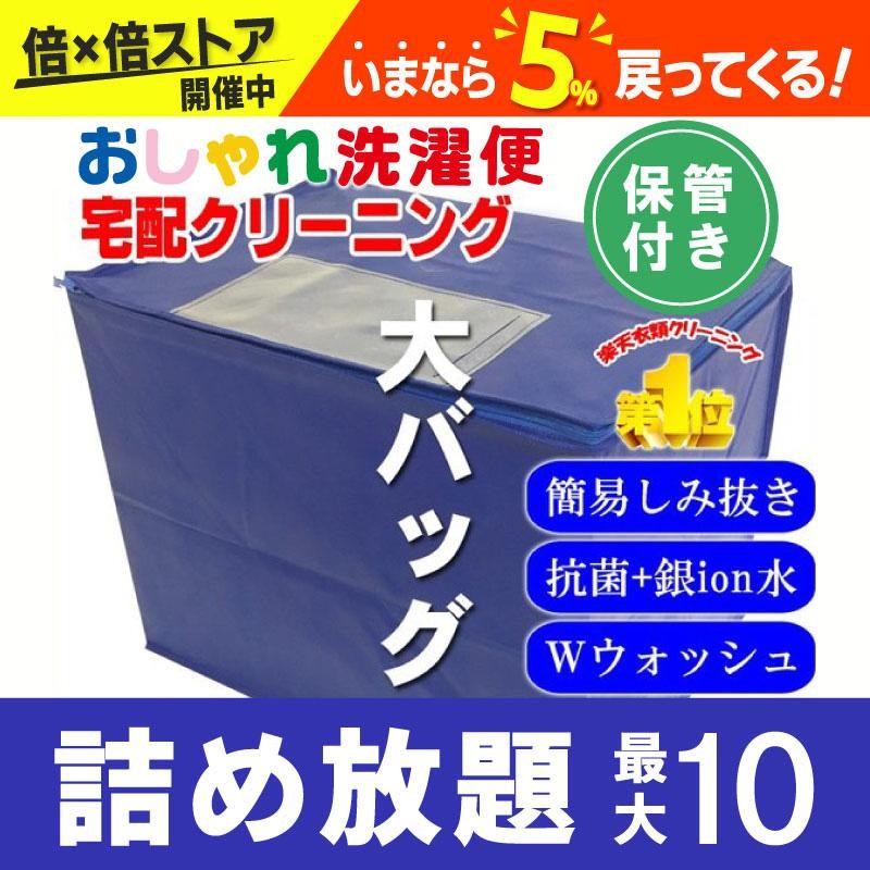 クリーニング 宅配 保管 詰め放題 10点まで 最大一年保管 衣替え 新