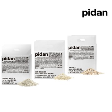 pidan 寵物貓砂｜膨潤土混合貓砂 - 2.4kg(6L) 超值4包組