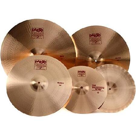 PAiSTE (パイステ) 2002 BOX SET (14" Sound Edge Hats   20" Crash   22" Ride   Crash 18" ボックスセット