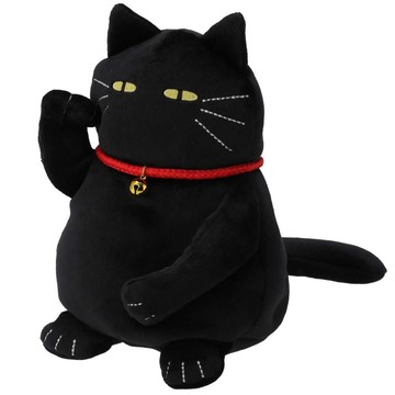 【DECO HOME商品】造型擺飾 手機架 招財黑貓 BK(DH) NITORI宜得利家居
