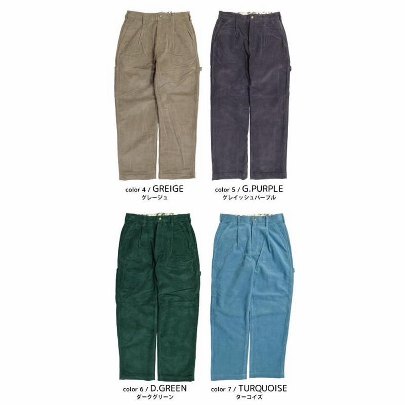 BEN DAVIS ワークパンツ ベンデイビス 2021AW コーデュロイ