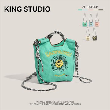 馬麗同款包包童話日系ball chain刺繡mini太陽花環保袋迷你斜挎包