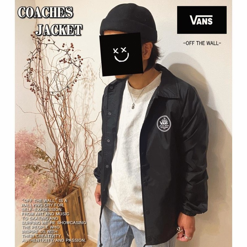 VANS バンズ TORREY COACHES JACKET コーチジャケット VN0A5KEY 【USA