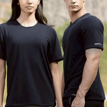 Tencel 天絲棉涼感短袖T恤 藏青 XXL