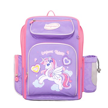 【IMPACT 怡寶】亮片獨角獸 新一代標準型輕量護脊書包-紫色 /個 IM007011PL