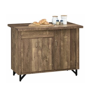 美式工業風班克4尺中島收納櫃