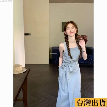 🌈台倉出庫🌈 純慾 洋裝 早春女裝 夏天套裝 吊帶裙 連身長裙 露肩洋裝洋裝長裙 夏季洋裝 長版t 連身裙收腰洋裝