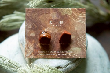 CRACK | 礦物系耳環 |  EARRINGS