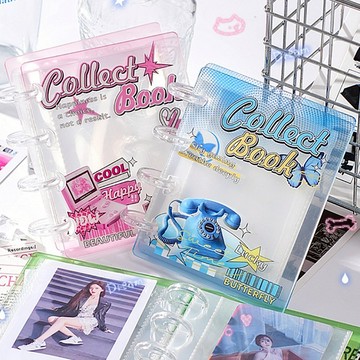 送內頁🌟🌟水晶波紋單格卡冊 單格卡冊 3寸 無屬性卡冊 卡冊 追星卡冊 雙面卡冊 迷你卡冊 小卡冊 拍立得