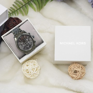 MICHAEL KORS MK8604 大款不鏽鋼腕錶.橄欖色
