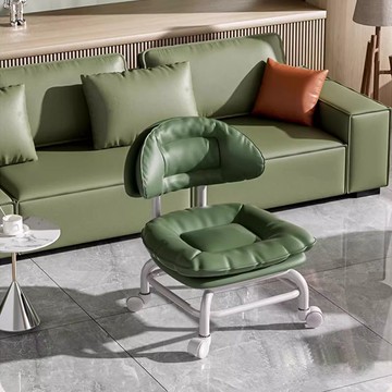 免運 公司貨 凳子 滑輪矮凳 小凳子 美甲凳 萬向輪凳子滑輪矮凳家用換鞋帶娃神器兒童圓凳學步板凳美縫靠背椅特惠/開立發票