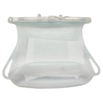 ZEN ZHOU 仁舟淨塑 矽密袋2.0 1500ml 雪酪白  1個