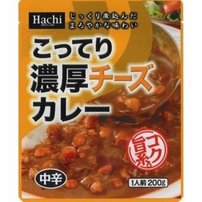 ハチ食品 こってり濃厚チーズカレー 200g×20入