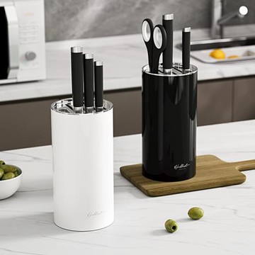 廚房輕奢刀架置物架多功能臺面菜刀收納盒家用刀具刀座收納架神器