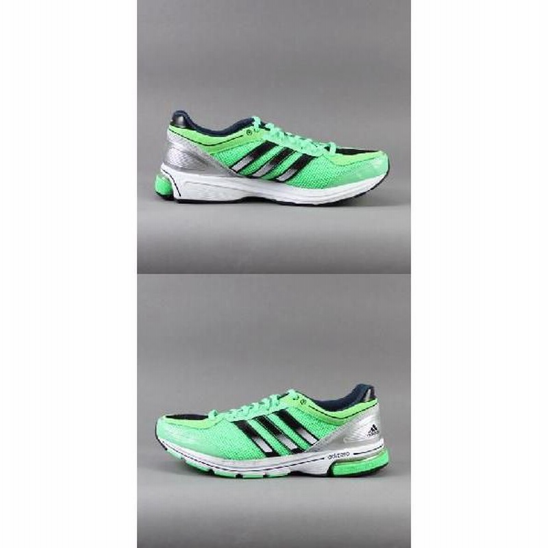 アディゼロ ボストン 3 グリーンゼストS13×ブラック 【adidas