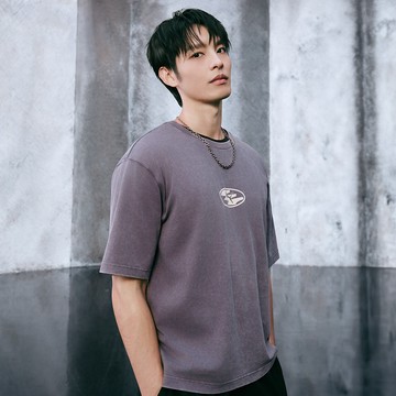 PUMA 流行系列SPC Washed短袖T恤 男女共同