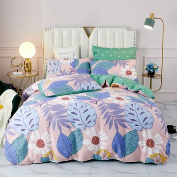 全棉床上四件套網紅款ins風純棉床單被套學生宿舍三件套床品套件