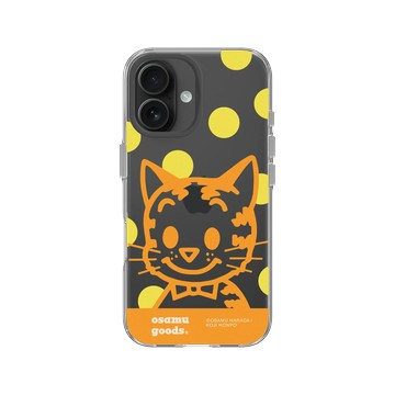 iPhone 16 Clear 透明 - OSAMU GOODS - 大圓點系列- Cat