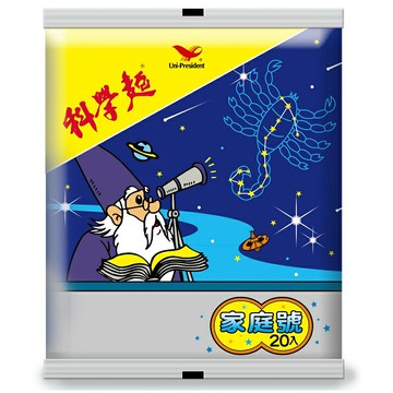 統一 科學麵家庭號(15gx20包/袋) [大買家]