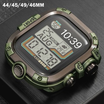 適用於 Apple Watch Ultra 49mm 46mm 45mm 44mm iWatch 10 9 8 7 6