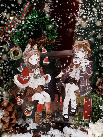 【聖誕限定】安妮 PET 紙膠帶 貝殼光 10米卷