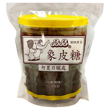 晶晶 蜜蜜 象皮糖 可樂口味 420g 30大片入  1袋