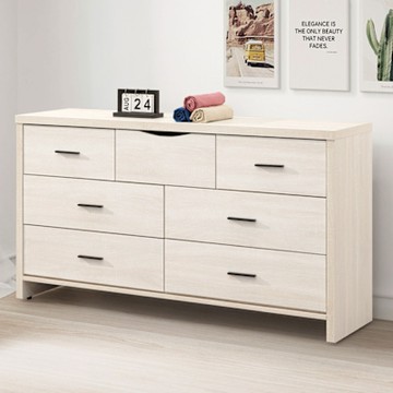 文創集 凱悅卡5.1尺七抽斗櫃-152x40x82cm免組