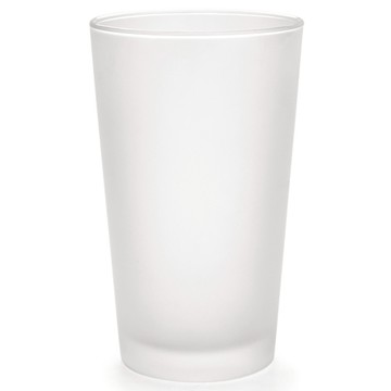 [豐名日本餐具] 4.0"高玻璃杯 霧面 / G04CU0-6