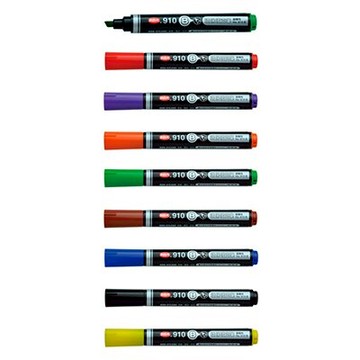 【文具通】利百代910B嘜克筆8色組 長方尖909B A1050441【領券滿額再折千7/31止】