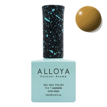 ALLOYA 愛若雅 一步光撩指甲油膠  125 焦糖牛奶糖  10ml  1瓶