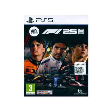 PlayStation PS5《F1 25 2025 一級方程式賽車》中英日文歐版