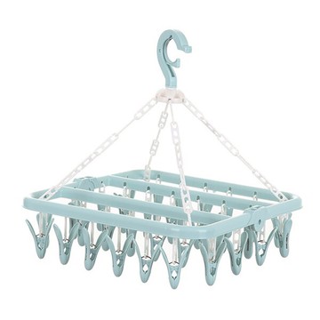 32夾曬衣架 曬衣晾衣架 曬襪洗衣夾輕便衣架 防風吹線條夾 居家用品