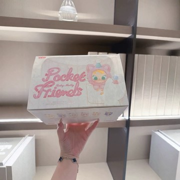 現貨一端出貨覆膜新品Baby Molly口袋朋友系列搪膠毛絨掛件盲盒潮玩擺件禮物批發