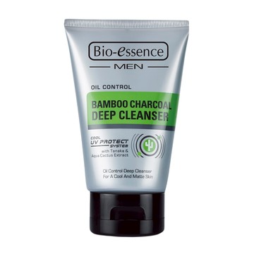Bio essence 碧歐斯 男仕竹炭控油深層潔面霜  100g  1條