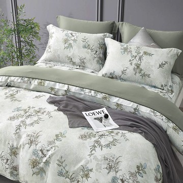 LM74/奧地利100%萊賽爾涼感60支純天絲TM/全鋪棉床包枕套兩用被套