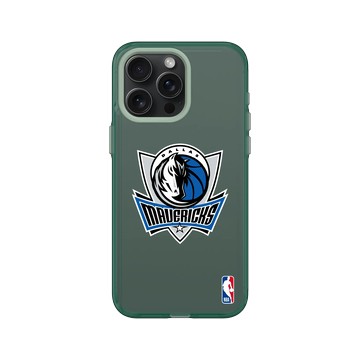 iPhone 15 Pro Max Clear 憂墨綠 - NBA - Logo-達拉斯獨行俠 Dallas Mavericks