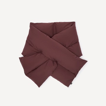 Roots 配件- PUFFER 圍巾 (榛果棕色)