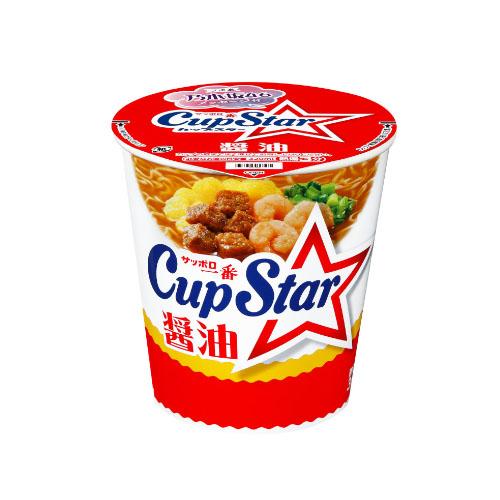 (サンヨー食品　サッポロ一番　カップスター　醤油　71g（めん60g）×12個