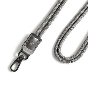 可調節抽繩背帶 - 煙雨灰